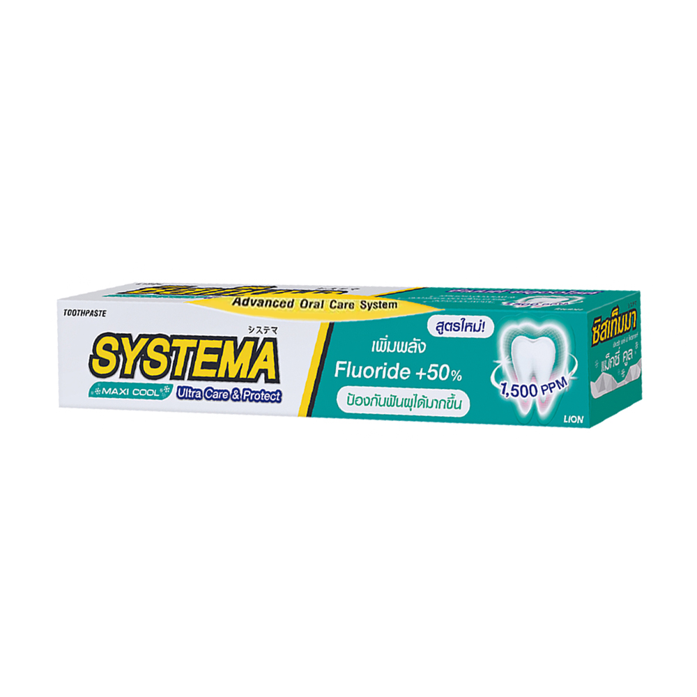 Зубна паста LION Thailand Systema Ultra Care &amp; Protect Maxi Cool, 40 г